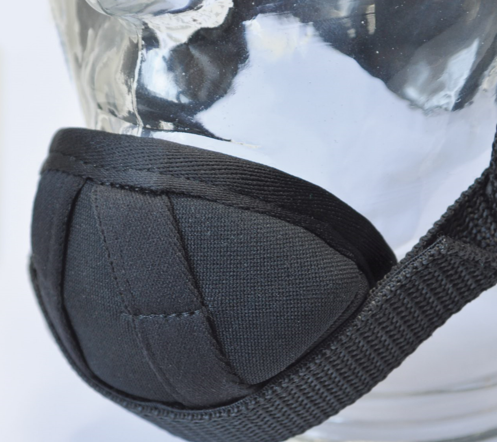 Mentonnière De Protection En Silicone – Amorti, Ajustable, Pour Vélo, Moto, Patinage